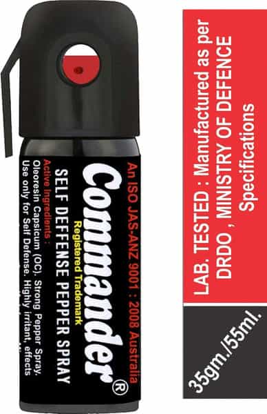 Commander Self Defense Pepper Spray For Safety/Protection Pack Of 6