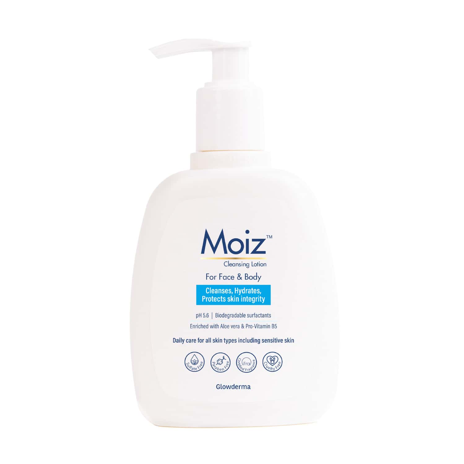 Buy MOIZ CLEANSING LOTION - FACE & BODY 200ML Online & Get Upto 60