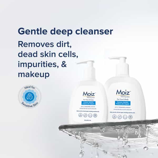 Moiz Cleansing Lotion - Face & Body 200Ml