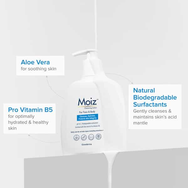 Moiz Cleansing Lotion - Face & Body 200Ml