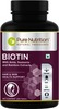 Pure Nutrition Biotin With Amla & Bamboo Extracts - Hair - Skin & Nail Support - 60 Tablets