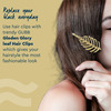 Gubb Golden Glory Leaf Hair Clip