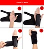 Skudgear Adjustable Wrist Support Brace With Removable Steel Plate For Sports Injuries (Right Hand)