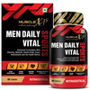 Musclexp Multivitamin Men Daily Sports With 47 Nutrients (7 Health Blends) - 60 Tablets Pack Of 2