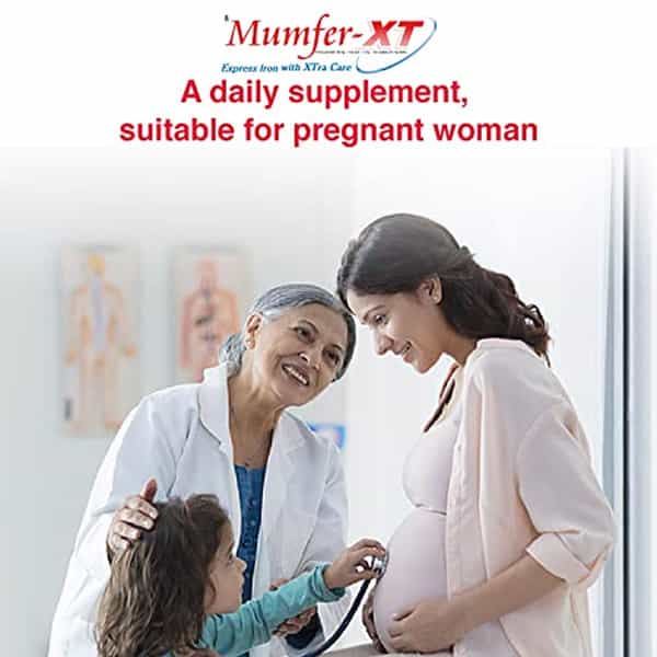 Mumfer Xt Vitamin & Mineral Supplement With Advanced Iron|30 Tablets (Pack Of 2) (2 X 15 Tablets)