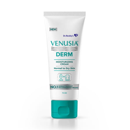 Venusia Derm Moisturizing Cream | For Normal To Dry Skin | 75 Gm