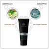 The Man Company Charcoal Face Scrub For Exfoliation Anti-Acne & Pimples Blackhead Removal - 100 Gm