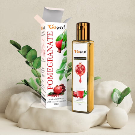 Pack Of 2 Rose Geranium Essential Oil & Pomegranate Seed Carrier Oil - 100% Pure Natural & Undiluted