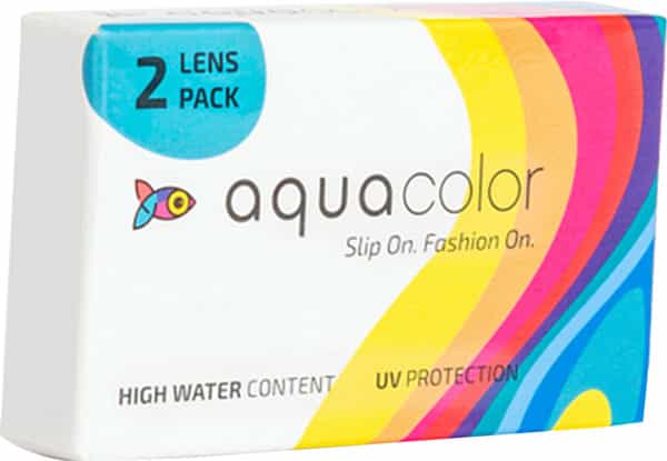 Aquacolor Delicate Green Monthly Disposable Color Lenses (2 Lens /Box/Plano) (0)
