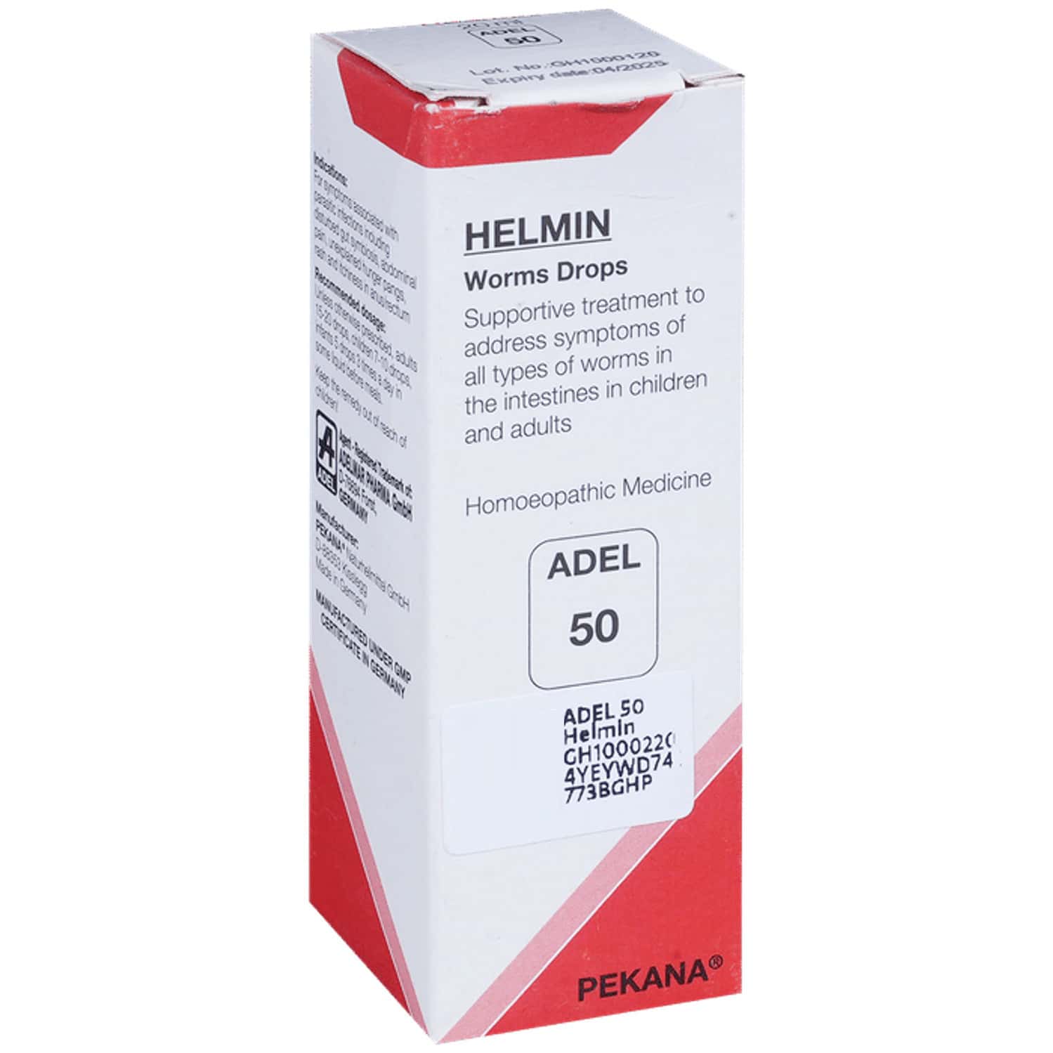 Adel 50 Helmin Worms Drops 20 Ml