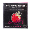 Playgard More Play + Strawberry Flavour Super Dotted Condoms 3 No's