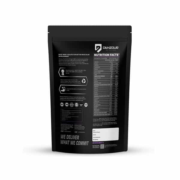 Denzour Nutrition Denz - Lean Whey Protein - Pista Kulfi | 1Kg | Recovery & Improved Strength