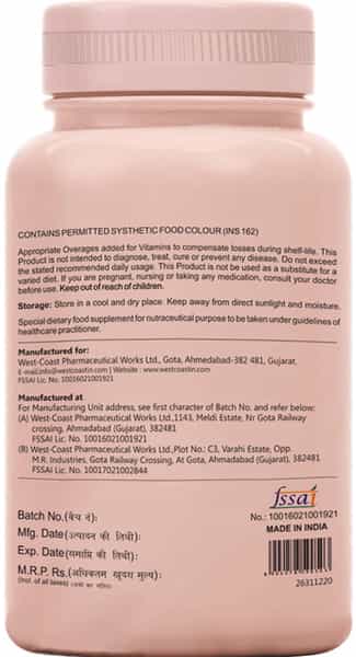 Sheneed All Time Multivitamins And Minerals For Women & Girls 60 Tablets