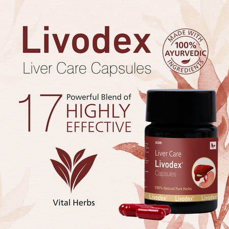 Livodex Capsules 10 Caps | Liver Health Supplement | Detox Liver (Pack Of 4)