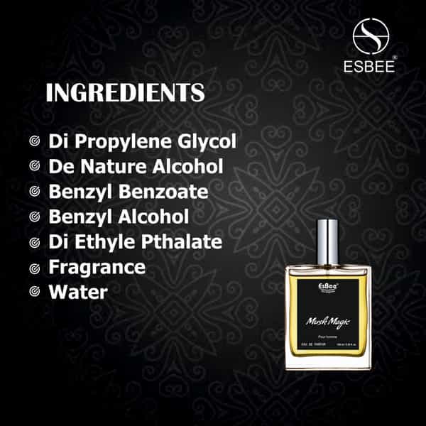 Esbee The Musk Magic For Men | Long-Lasting Luxury Fragrance | Up To 10-Hour Wear | 100Ml