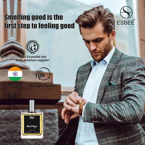 Esbee The Musk Magic For Men | Long-Lasting Luxury Fragrance | Up To 10-Hour Wear | 100Ml