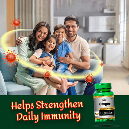 Cipzer Ginger 30 Capsules | Supports Digestive Health & Metabolic Wellness