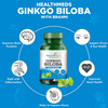 Healthmeds Gingko Biloba Capsules For Blood Circulation Better Concentration 60 Caps Pack Of 1