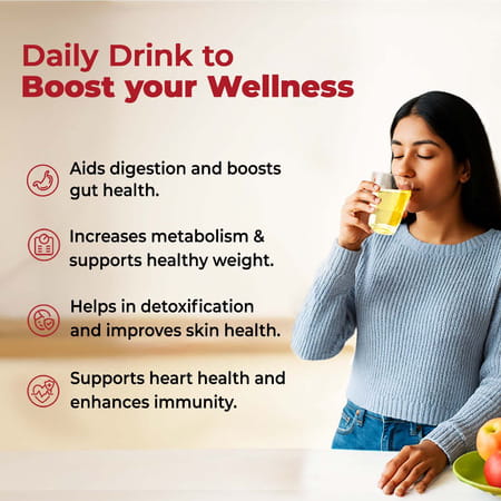 Zandu Himalayan Apple Cider Vinegar | Supports Healthy Weight & Digestion | 500Ml