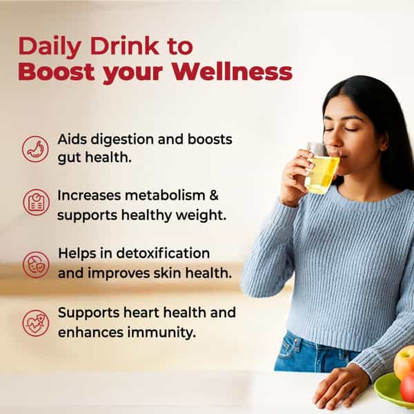Zandu Himalayan Apple Cider Vinegar | Supports Healthy Weight & Digestion | 500Ml