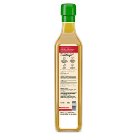 Zandu Himalayan Apple Cider Vinegar | Supports Healthy Weight & Digestion | 500Ml