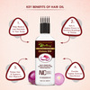 Onion Hair Herbal Oil Promotes Hair Growth & Controls Hairfall Hair Oil 100% Ayurvedic (200 Ml)