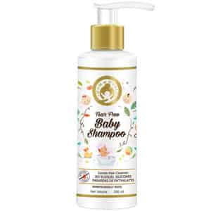 Mom & World Tear Free Baby Shampoo With Organic Moroccan Argan Oil And Oats Extract 200 Ml