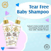 Mom & World Tear Free Baby Shampoo With Organic Moroccan Argan Oil And Oats Extract 200 Ml