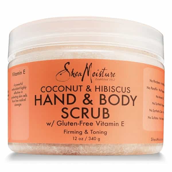 Sheamoisture Coconut & Hibiscus Hand/Body Scrub | 12 Ounce | 340G