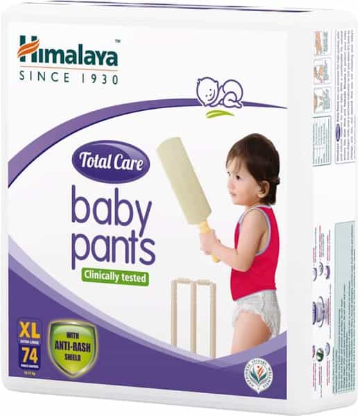 Himalaya Baby Total Care Pants Extra Large Diapers 74