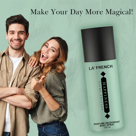 La French Happiness Deodorant For Men & Women | 150ml