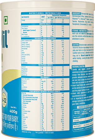 Braymil Premium 2 Infant Formula | Stage - 1 For 0 To 6 Months - 400 Gm