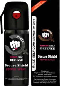 Secure Shield Self Defense Pepper Spray For Women Safety/protection Pack Of 1