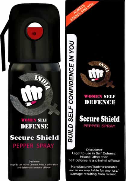 Secure Shield Self Defense Pepper Spray For Women Safety/Protection Pack Of 1