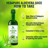 Vedapure Pure & Natural Aloe Vera Juice For All Skin & Hair 500 Ml