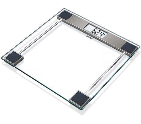 Beurer Gs11 Digital Weighing Glass Scale With Lcd Digital Display