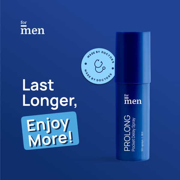 Formen Prolong Pocket Topical Delay Spray For Men - 8Ml