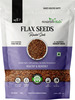Nourishvitals Flax Roasted Seeds 200G X Pack Of 2 -Rich In Fiber And Calcium Source Of Omega 3