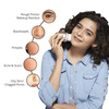 Lifelong Llm720 Rechargeable Face Cleaning Massager (Golden)