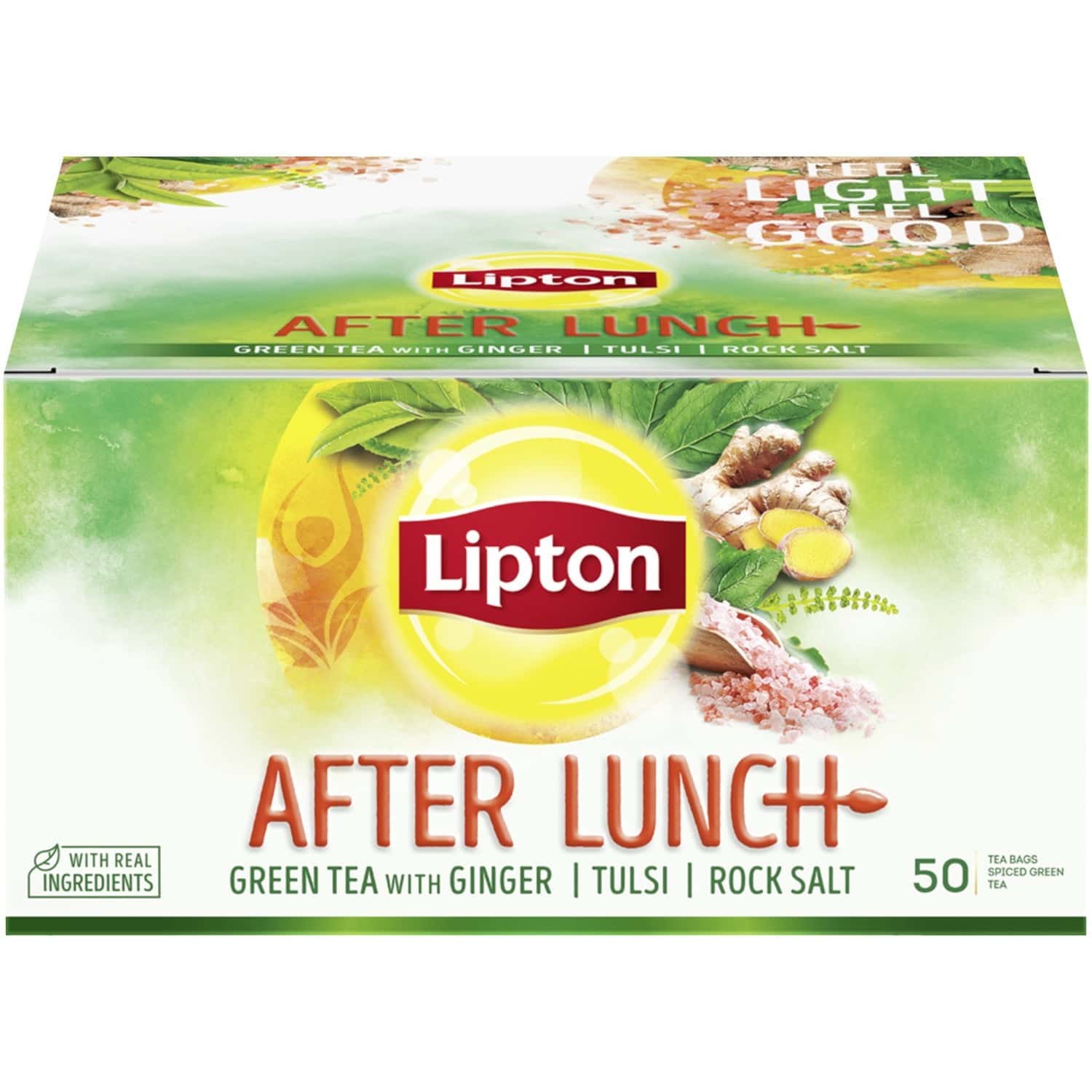 Buy LIPTON AFTER LUNCH WITH GREEN TEA & SPICES TEA BAGS, 50 PCS Online