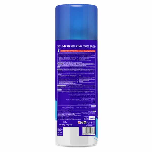 Vi-John All Skin Type Vitamin E Enriched Shaving Foam For All Skin-400Ml