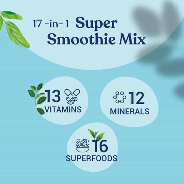 Kapiva 17-In-1 Smoothie Mix 400G | Superfoods Proteins Ayurvedic Herbs For Wellness