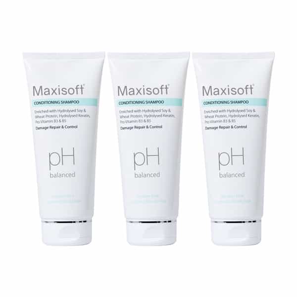 Maxisoft Conditioning | Damage Repair & Control | Shampoo | Tube | 100 Ml | Pack Of 3