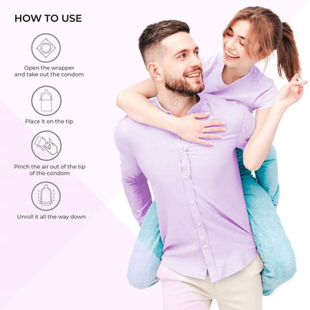 Mojocare Excites - Extra Dotted Condoms