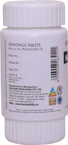 Herbal Hills Keshohills 60 Tablets - Pack Of 2