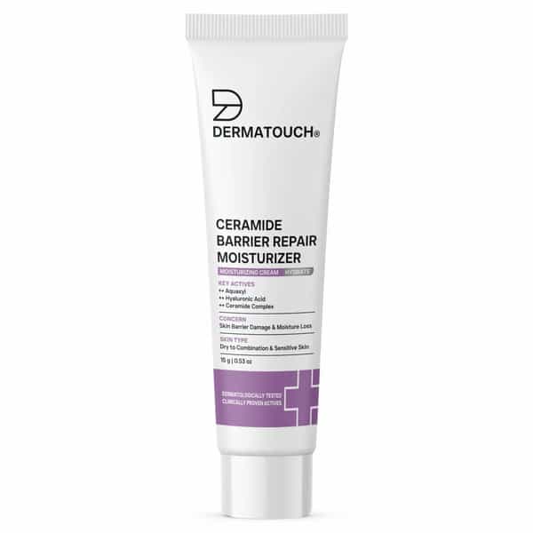Dermatouch Ceramide Barrier Repair Moisturizer | Deep Hydration & Barrier Support | 15G