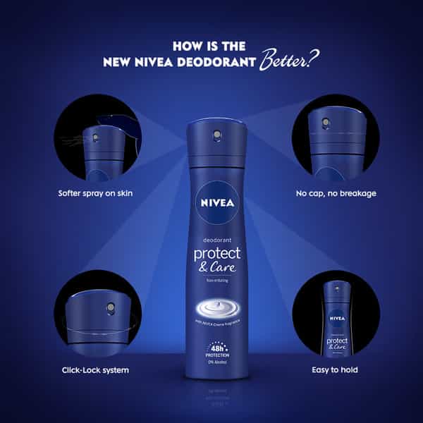 Nivea Deo Protect & Care Women - 150Ml