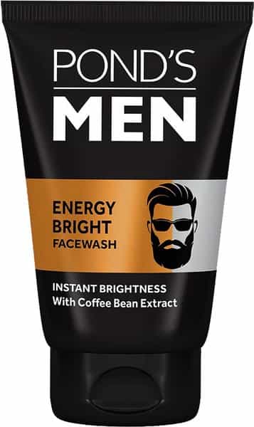 Pond's Men Energy Bright Anti-Dullness Facewash With Coffee Bean-50 G