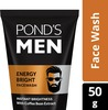 Pond's Men Energy Bright Anti-Dullness Facewash With Coffee Bean-50 G