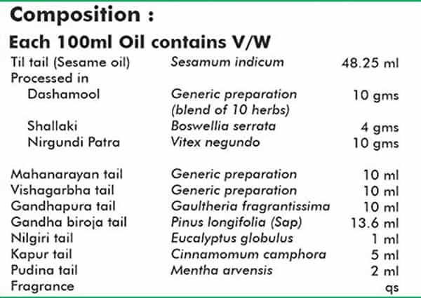 Ved Tattva Arthroplus Joint Care Oil | Joint Support For Advanced Relief - 100Ml Oil (Pack Of 4)